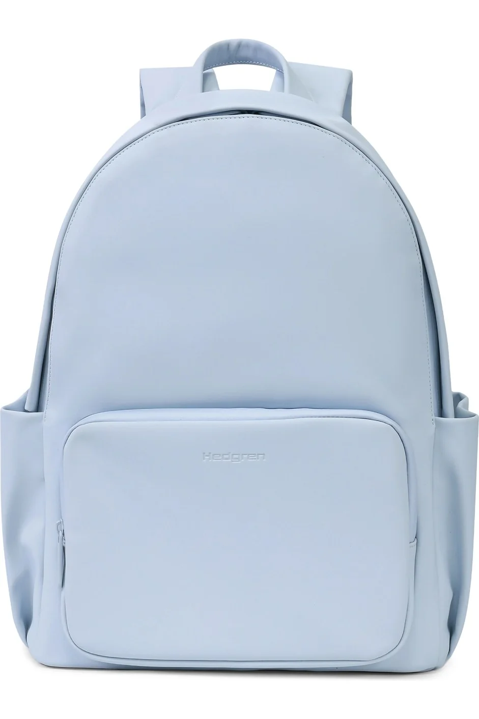 Nordstrom Sale, adult pastel blue backpack with side pockets and front pouch