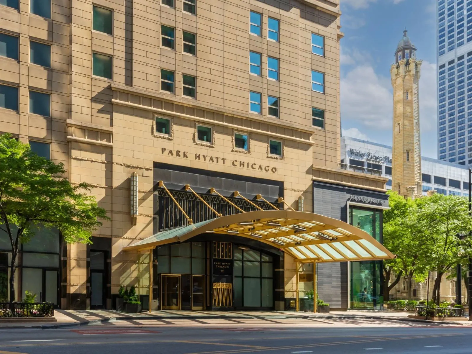 Exterior of the Park Hyatt Chicago