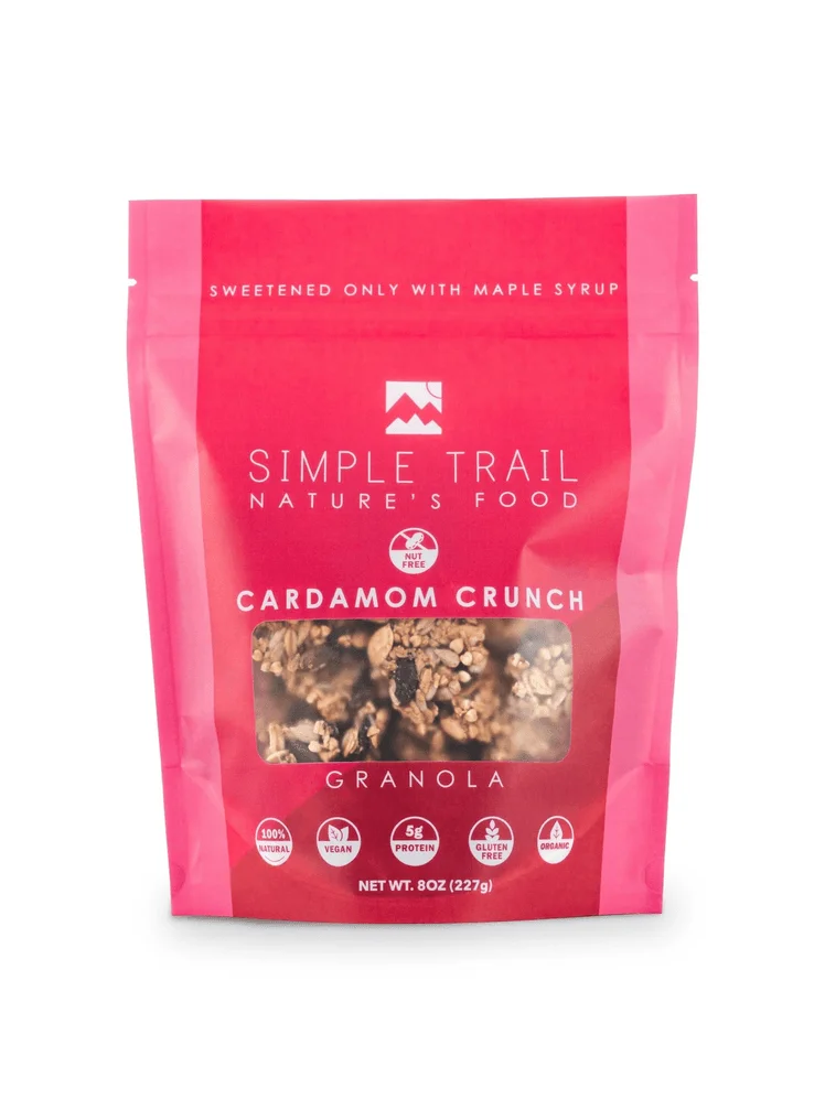 Simple Trail Cardamom Crunch Granola