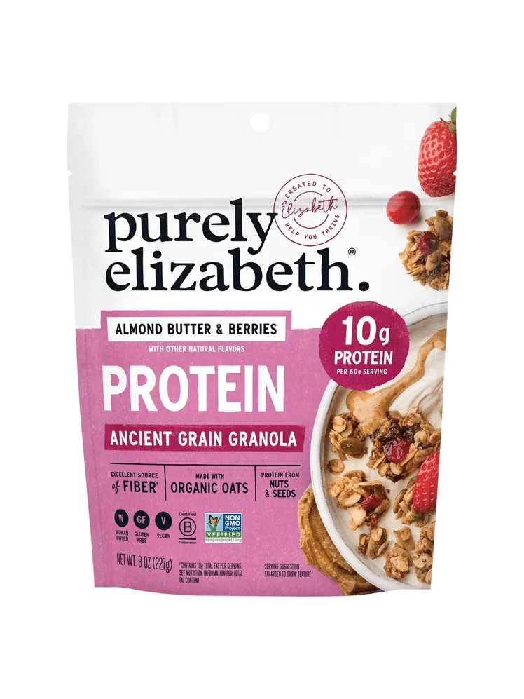 Purely Elizabeth Almond Butter and Berries Protein Granola