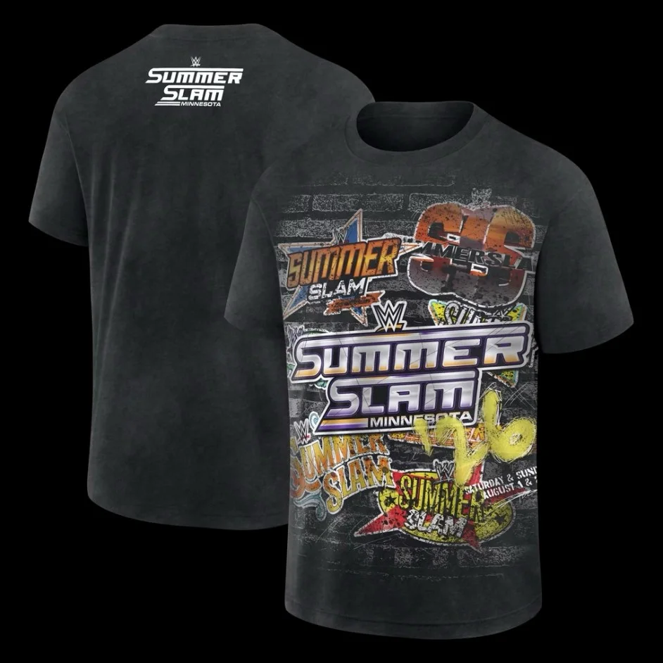 SummerSlam 2026 All Logos T-Shirt