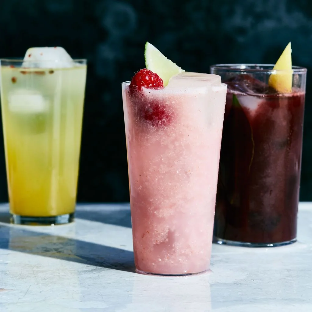 Image may contain Drink Juice Beverage Plant Smoothie Fruit Food and Strawberry