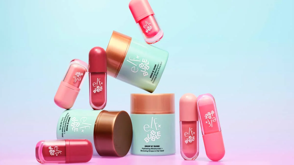 E.l.f. x Bubble Is the Beauty Collab Consumers Literally Asked For