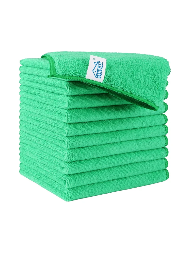 Homexcel Green Microfiber Cleaning Cloth