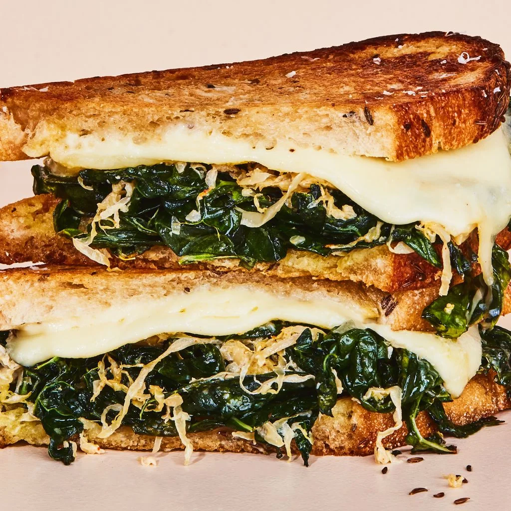 Image may contain Burger Food and Sandwich