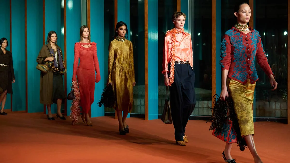 Tory Burch Spring 2027 Offers a Joyful, Colorful Escape From Our Modern Dystopia