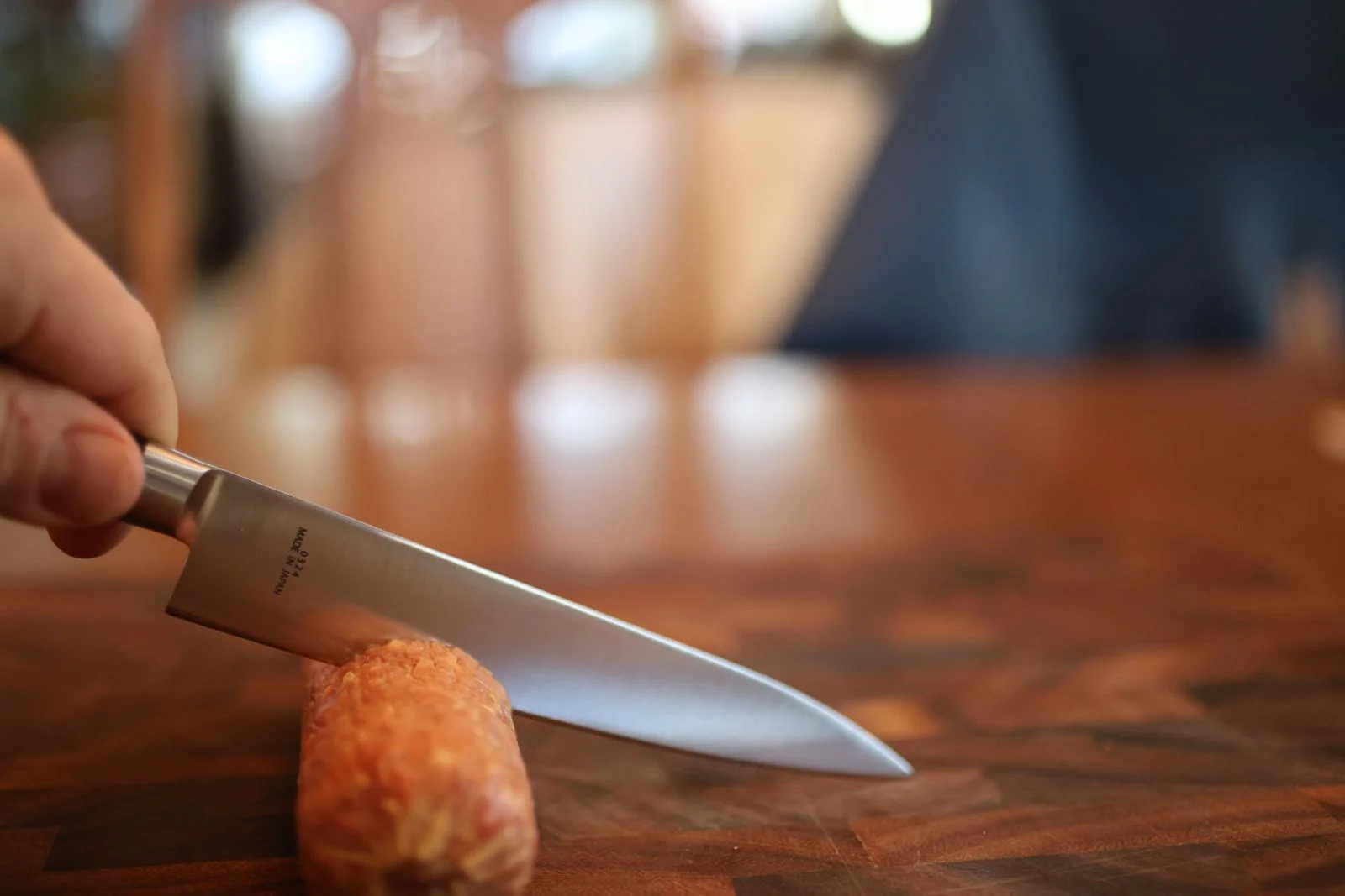 Image may contain Blade Knife Weapon Bread and Food