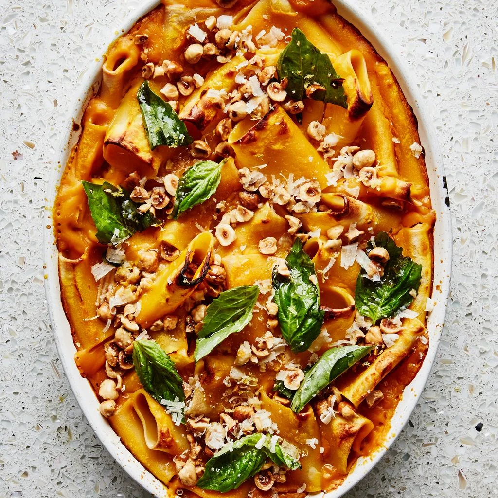 This image may contain Food Dish Meal Plant and Pizza