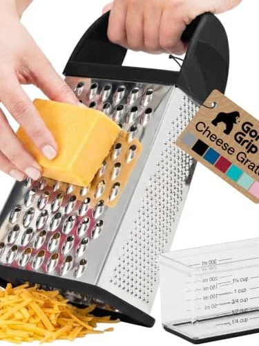 Image may contain: Kitchen Utensil, Grater, and Grating Food