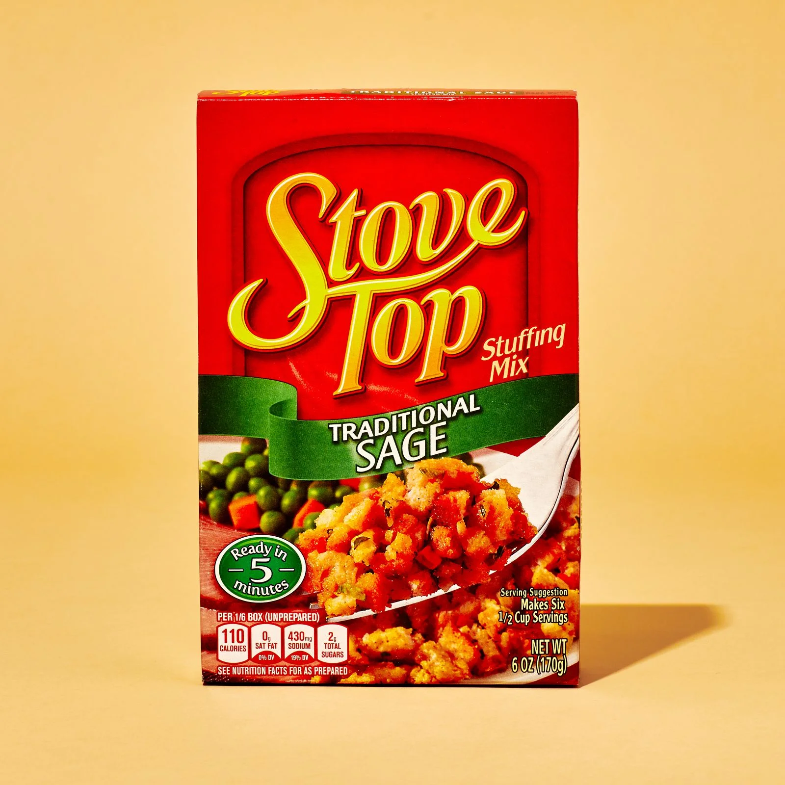 Stove Top Traditional Sage Boxed Stuffing product image