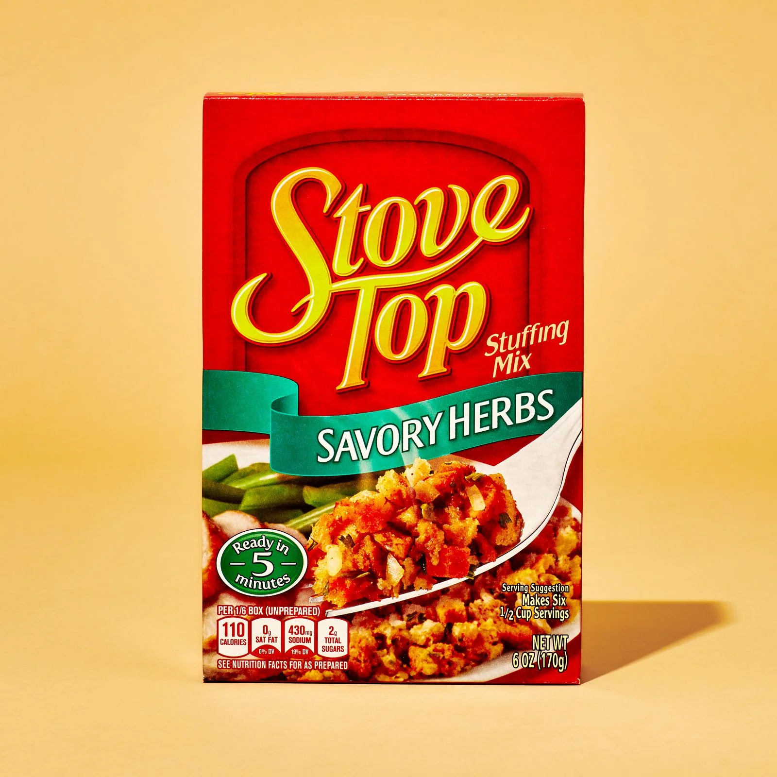 Stove Top Savory Herbs Boxed Stuffing Mix product image
