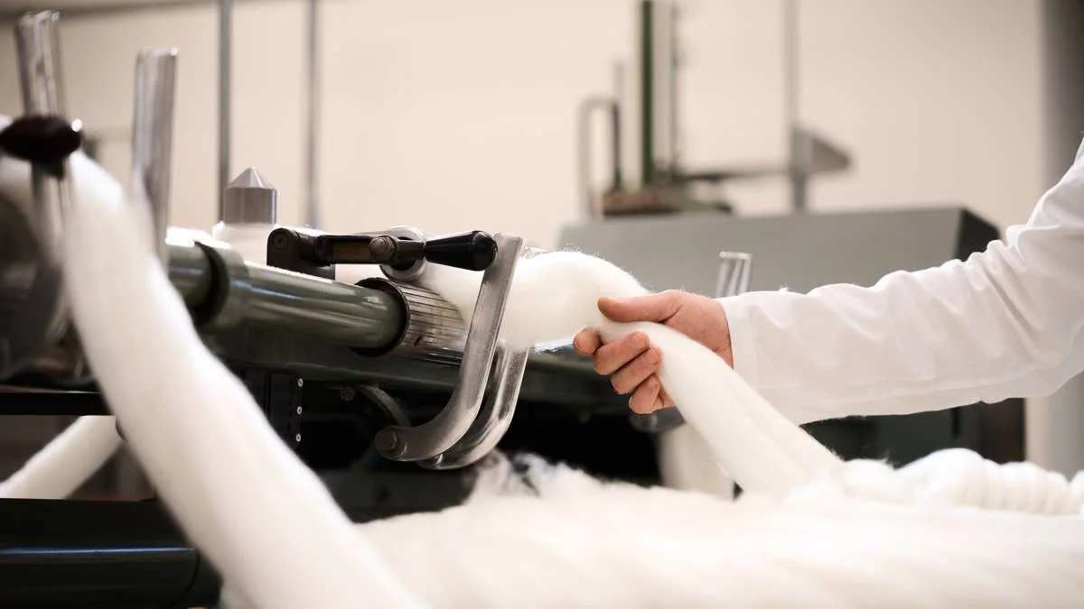 Inside the Italian Factories Turning Raw Fibers Into Soft Cashmere for Falconeri