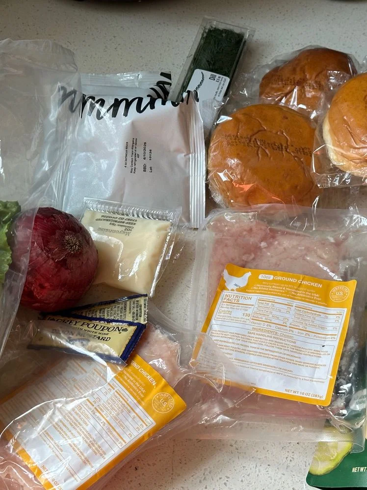 Marley Spoon chicken sloppy joes ingredients