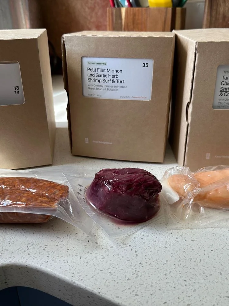 Tovala ingredient box