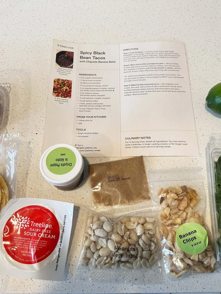 purple carrot taco ingredients