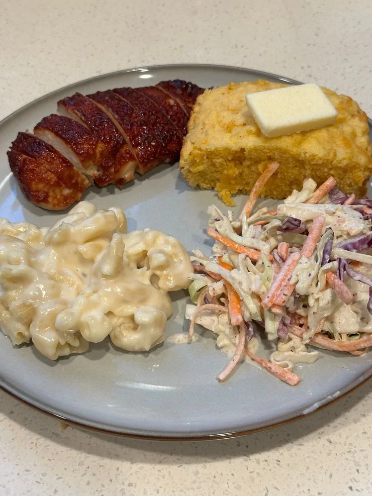 Tovala bbq chicken plated
