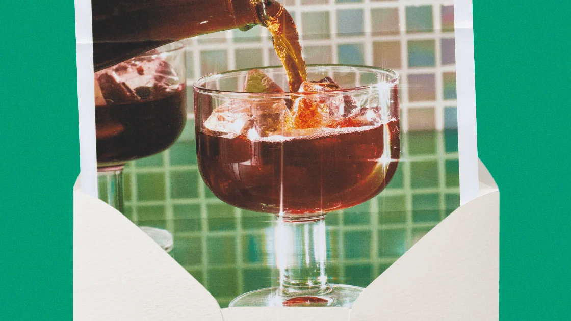 Image may contain Glass Alcohol Beverage Liquor Red Wine Wine Beer and Goblet