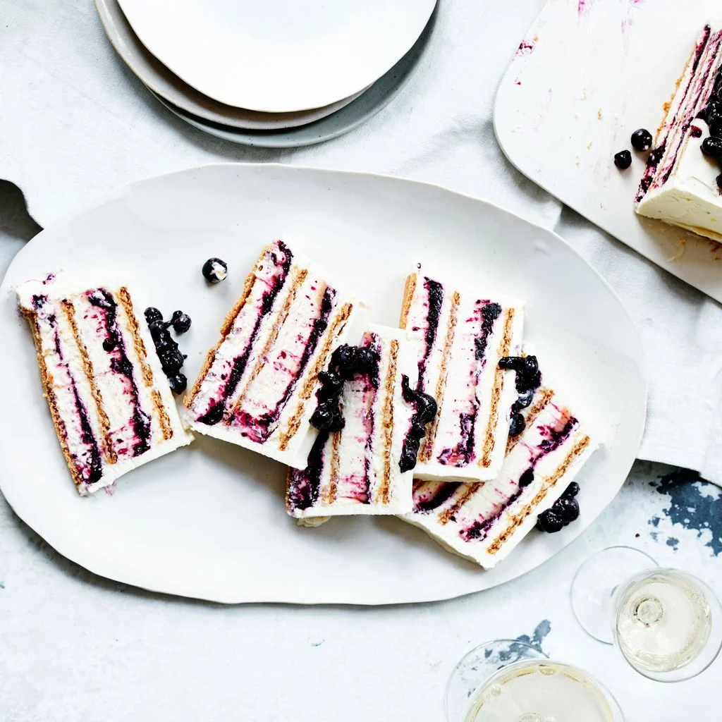 Image may contain Food Dessert Creme Icing Cake Cream Confectionery Sweets Dish and Meal