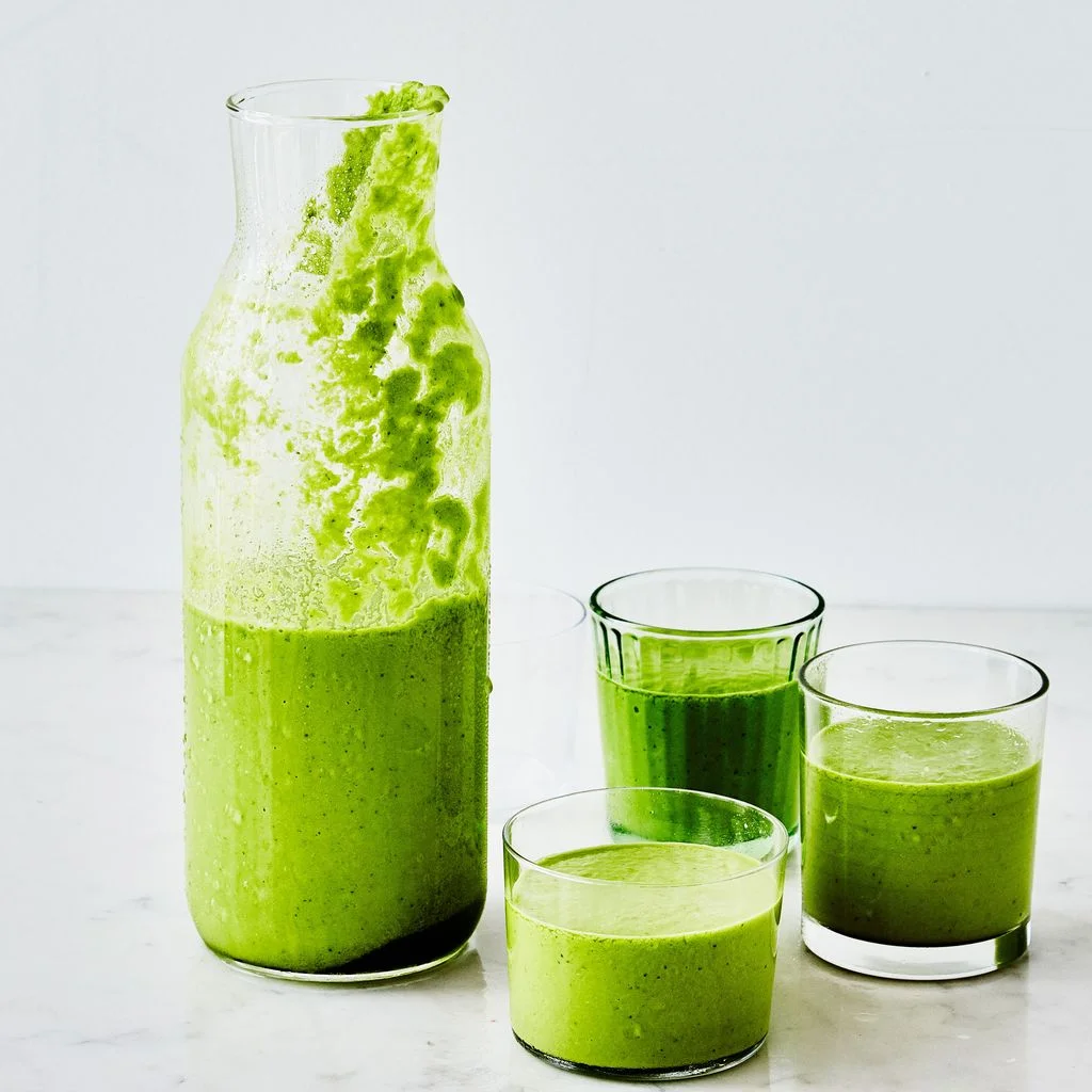Image may contain Drink Juice Beverage Smoothie Pineapple Plant Fruit and Food