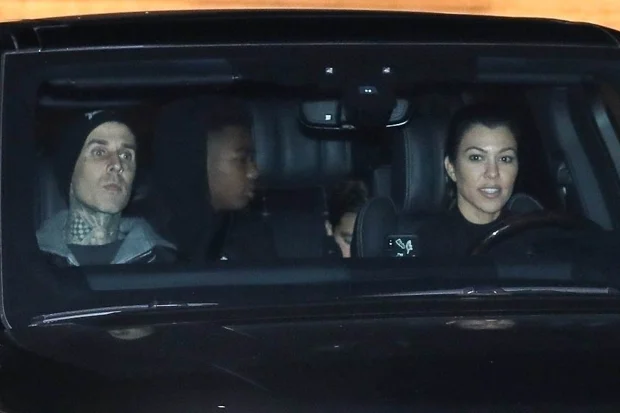 Malibu, CA - **FILE PHOTOS** *EXCLUSIVE* - More than friends? Kourtney Kardashian and Travis Barker spent time together on Friday, January 22, lounging by the pool at Kris Jenner‘s Palm Springs, California, home. Pictured Here: Kourtney Kardashian and Travis Barker seem to truly be enjoying each others company as the pair is seen out and about in Malibu. **SHOT ON 18 FEBRUARY 2019** Pictured: Kourtney Kardashian, Travis Barker BACKGRID USA 24 JANUARY 2021 USA: +1 310 798 9111 / usasales@backgrid.com UK: +44 208 344 2007 / uksales@backgrid.com *UK Clients - Pictures Containing Children Please Pixelate Face Prior To Publication*