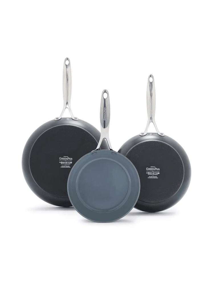 GreenPan Valencia 3-piece skillet set 