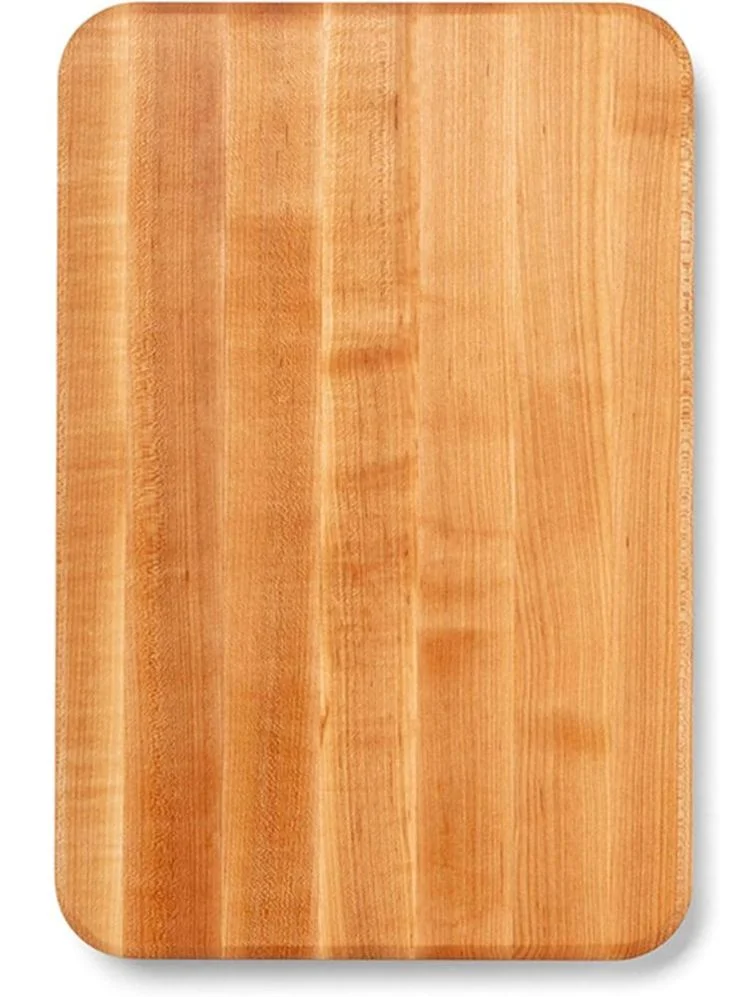 John Boos Chop-N-Slice Series Rectangular Wooden Maple Cutting Board, 18”x12”