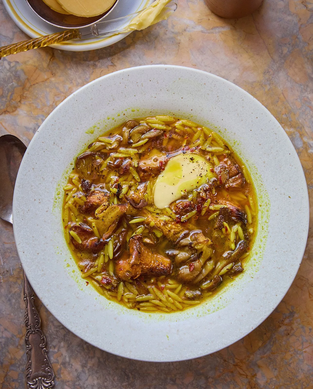 This Week's Featured Recipe: Golden Mushroom Soup and More Delights
